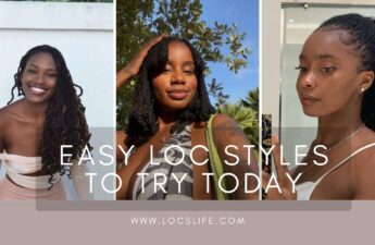 cover photo for easy loc styles has 3 woman with different styles within the photo
